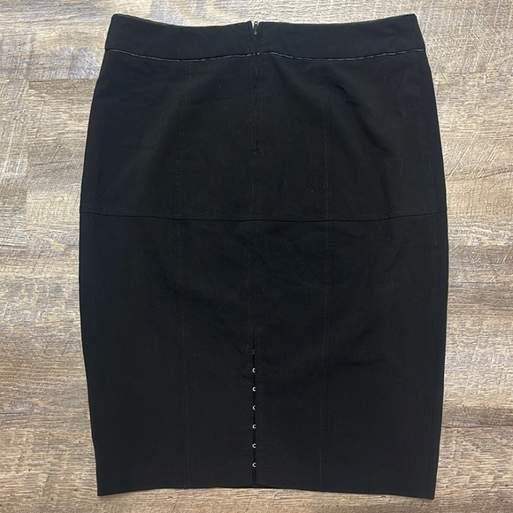 BISOU BISOU Black Pencil zip skirt - Picture 3 of 4